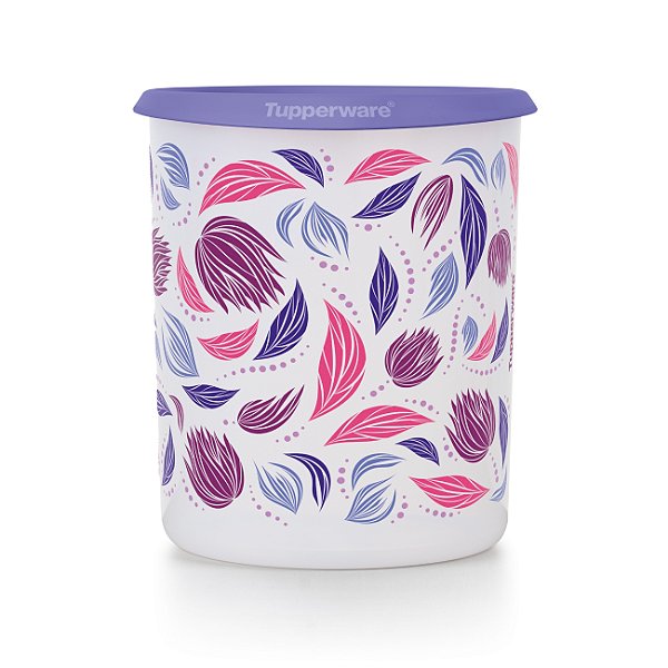Tupperware Instantânea Mágica Folhagens Roxas 3,3 litros