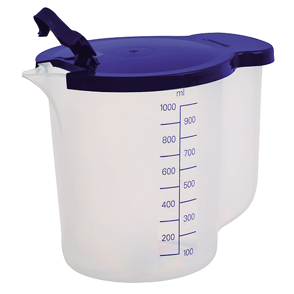 Tupperware Exata 1 litro Azul