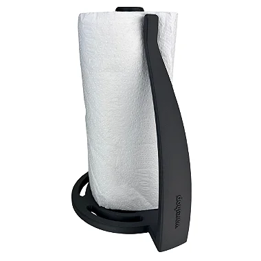 Suporte Porta Papel Toalha Preto