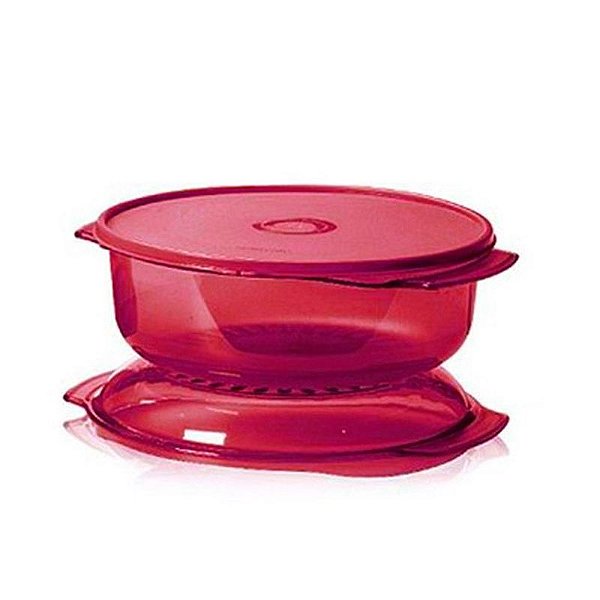 Tupperware Microplus Redondo Marsala 1 litro