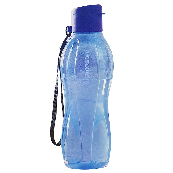 Garrafa Tupperware Eco Tupper 500ml Plus Azul Royal Squeeze