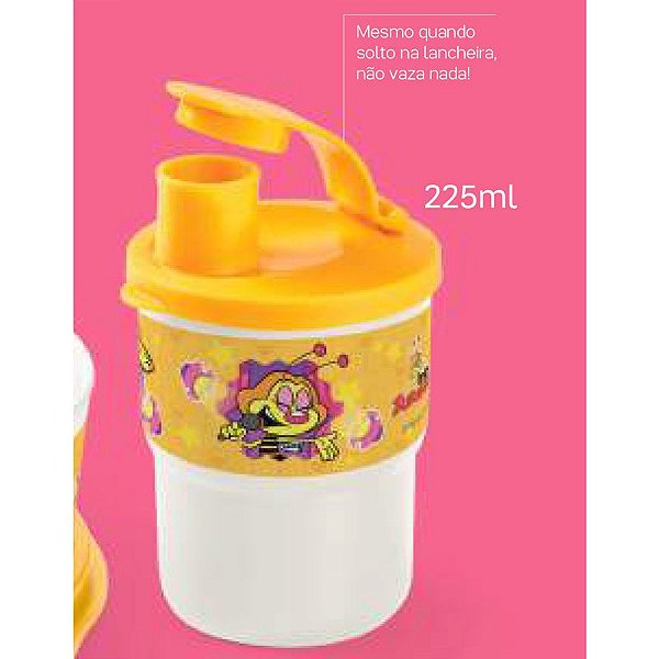 Tupperware Copo Colors com Bico Zuzu 225ml