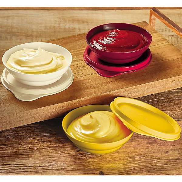 Tupperware Pragelinha 150ml Kit 3 peças