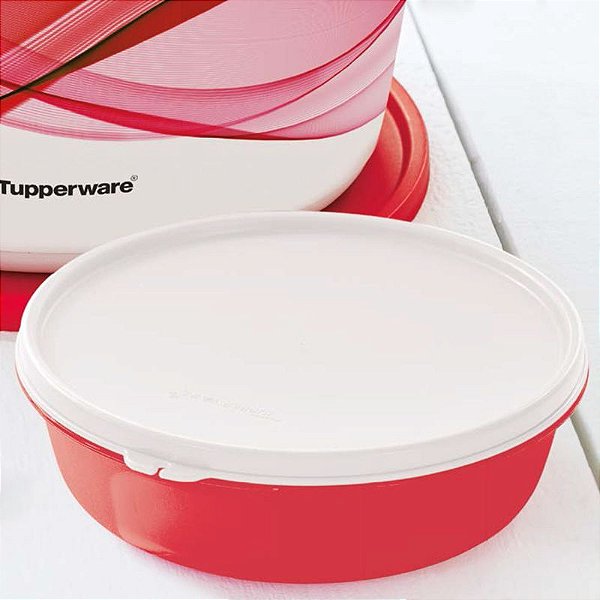 Tupperware Tigela Visual 1 Litro Vermelho