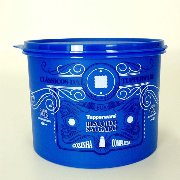 Tupperware Caixa Biscoito Salgado Clássicos 2,4 litros