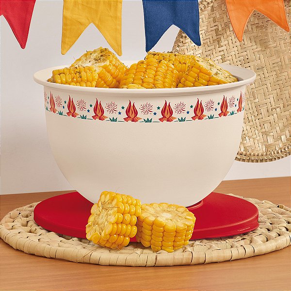 Tupperware Tigela Murano Sabor de Arraiá 2,5 litros