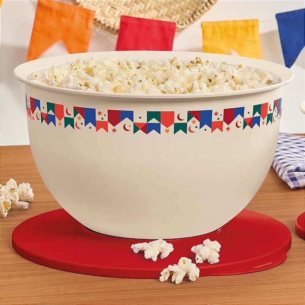 Tupperware Tigela Murano Sabor de Arraiá 4,3 litros