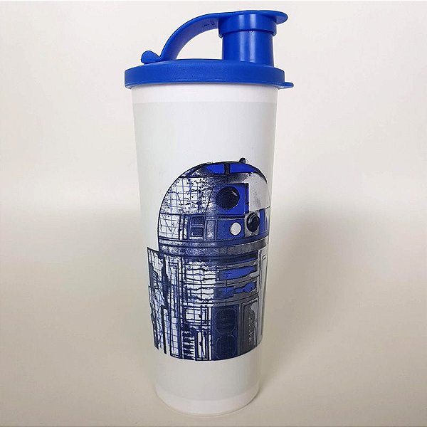 Tupperware Copo R2-D2 Star Wars 470ml Azul