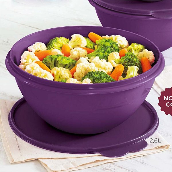 Tupperware Tigela Maravilhosa 2,6 litros Roxo