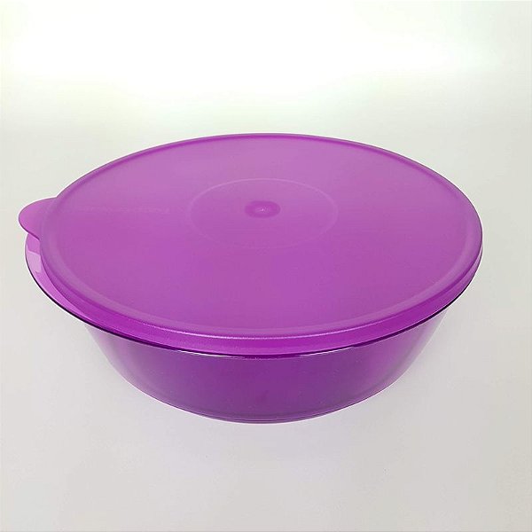 Tupperware Tigela Design Roxo Quartzo 3,5 litros