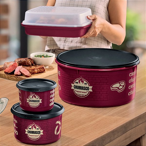 Kit Churrasco Mágico Sabor na Brasa 4 peças