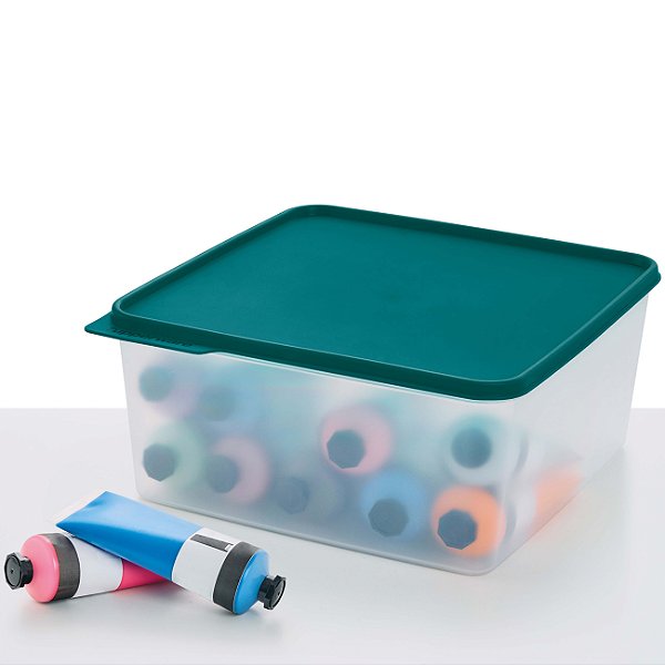 Tupperware Basic Line 5 litros Verde Translúcida