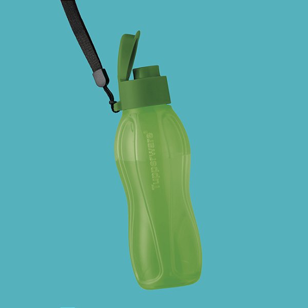 Garrafa Tupperware Eco Tupper Plus 310ml Verde Oliva