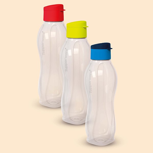 Garrafa Tupperware Eco Tupper Plus 1 litro Cor Aleatória