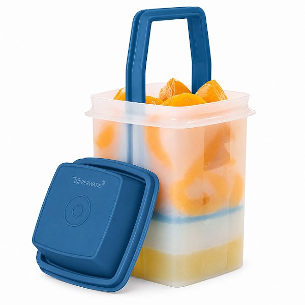 Tupperware Serve e Conserva 1,2 litro Azul Mineral