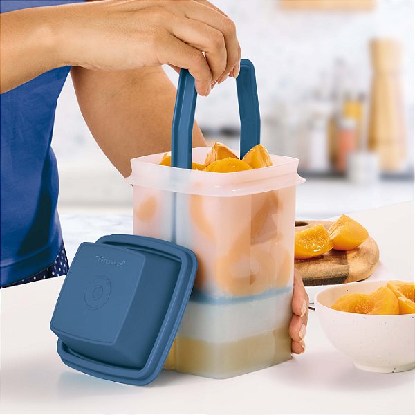 Tupperware Serve e Conserva 1,2 litro Azul Mineral