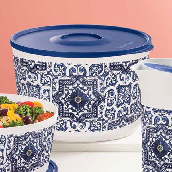 Tupperware Tigela Ilúmina Azulejos 6,6 litros