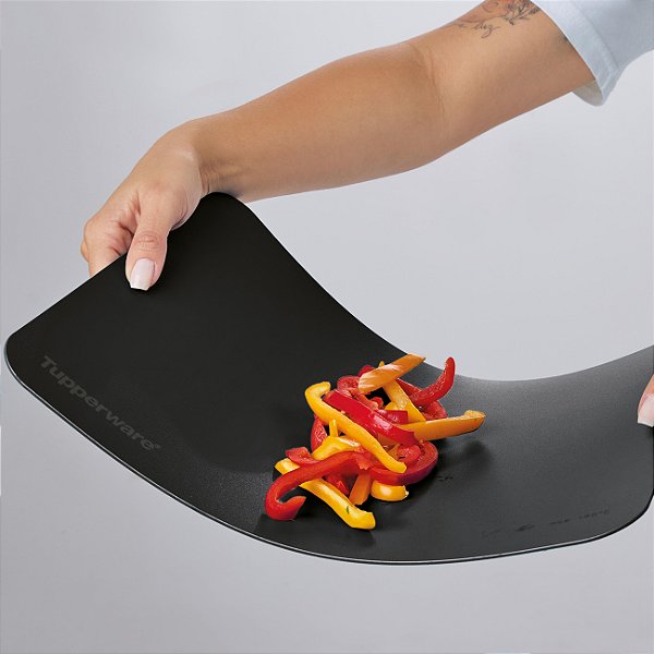 Tupperware Tábua de Corte Flexível Preta