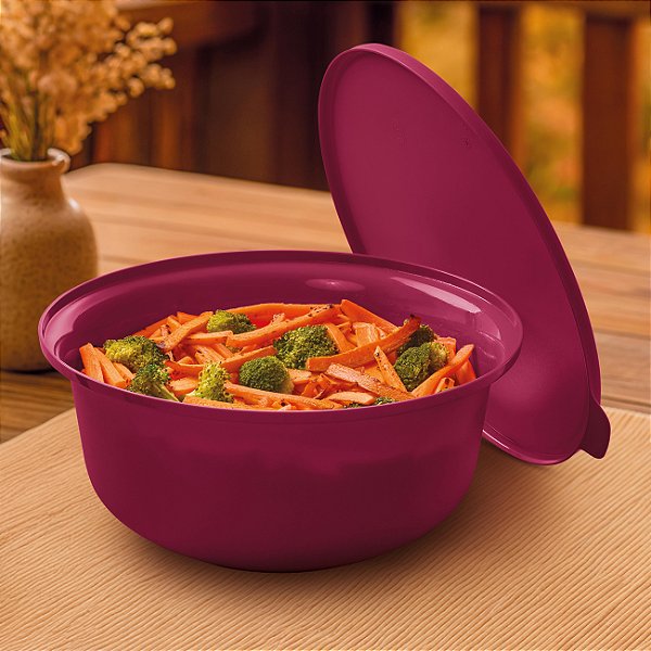 Tupperware Tigela Aloha 4 litros Marsala