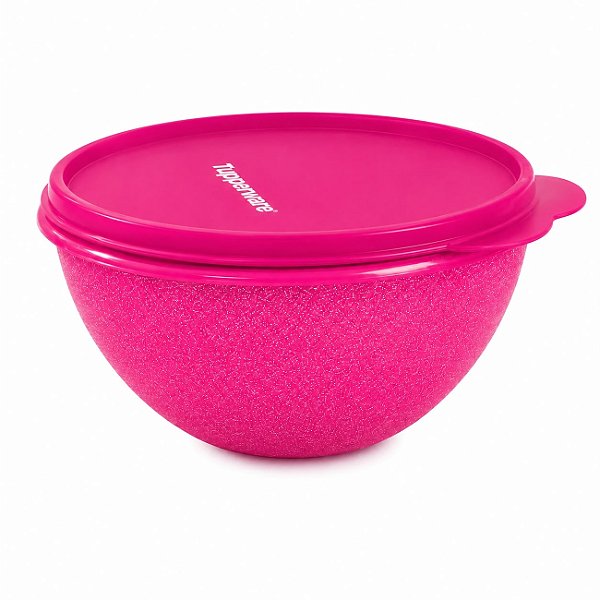 Tupperware Tigela Maravilhosa 750ml Rosa Glitter