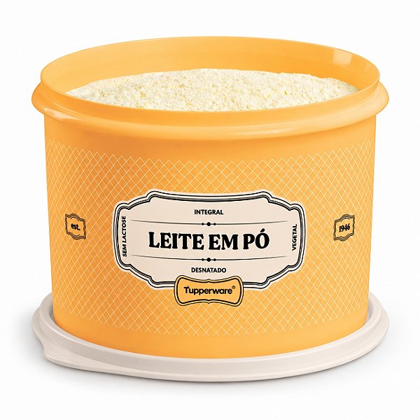 Tupperware Caixa Leite em Pó Essences 1,2kg