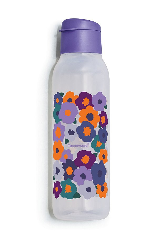 Tupperware Garrafa Eco Tupper Plus Viva as Cores 750ml