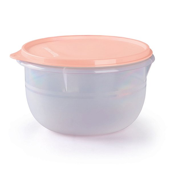 Tupperware Tigela Batedeira 2 litros Translúcida Creme