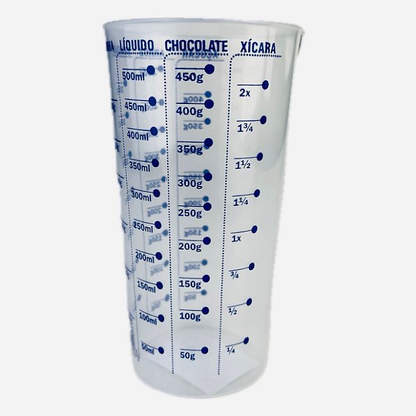 Copo de Medidas de Plástico 570ml