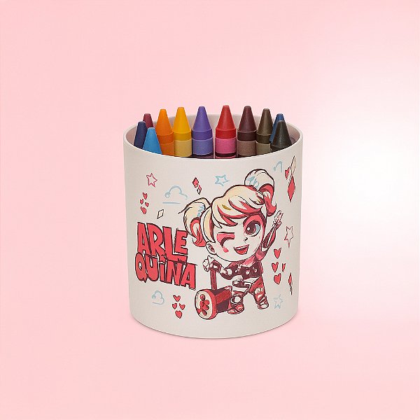 Tupperware Redondinha Arlequina Kids 500ml