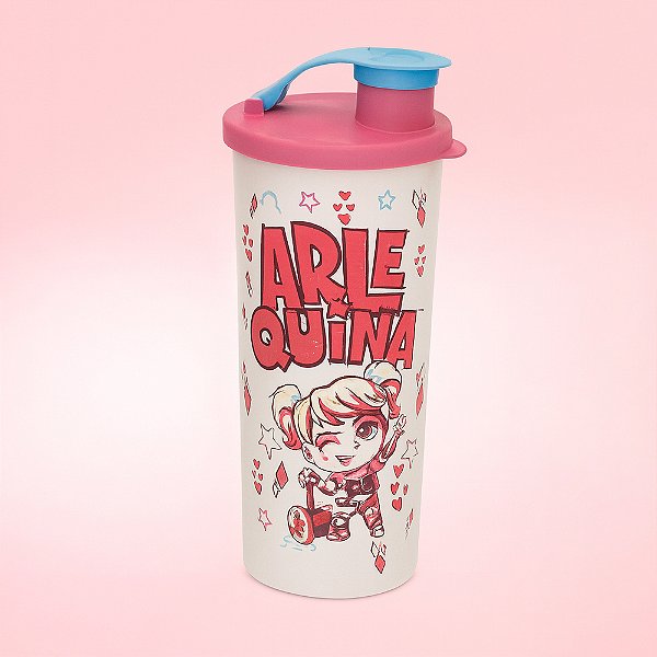 Tupperware Copo com Bico Arlequina Kids 470ml