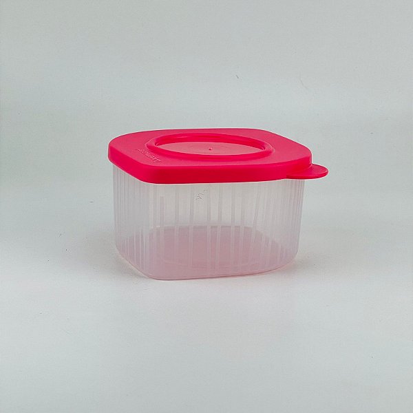 Tupperware Fresh Box Quadrada 470ml Flamingo