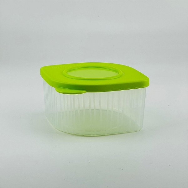 Tupperware Fresh Box Quadrada 470ml Verde