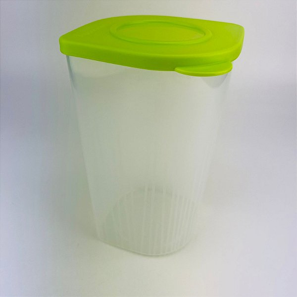 Tupperware Fresh Box Quadrada 1,5 litro Verde