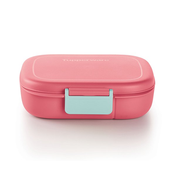 Tupperware Porta Lanches Descomplica Rosa Quartzo