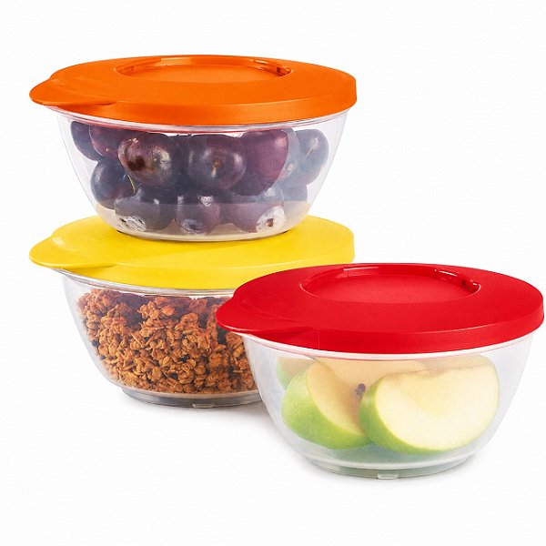 Kit Tupperware Style 425ml 3 peças