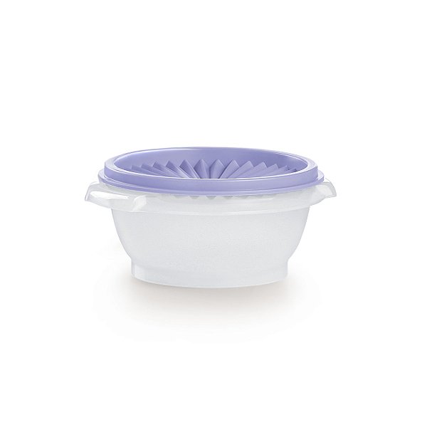 Tupperware Tigela Sensação 350ml Transparente e Lilás