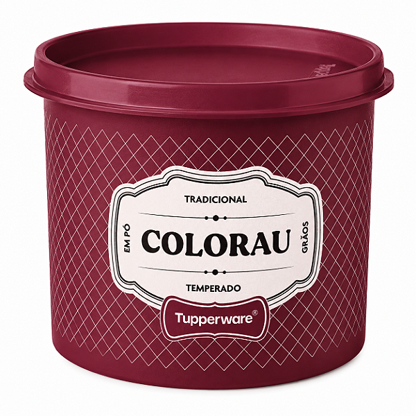 Tupperware Redondinha Colorau Essences 350g