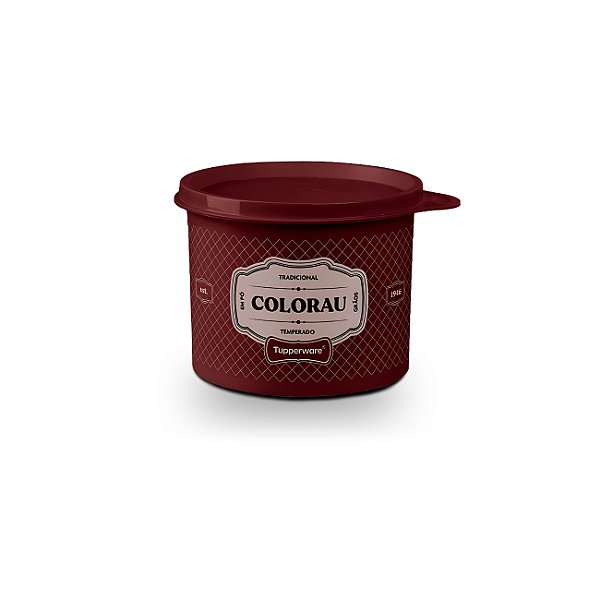 Tupperware Redondinha Colorau Essences 350g