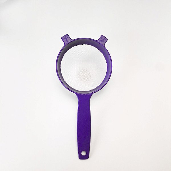 Peneira de Plástico Pequena 12 cm Roxa