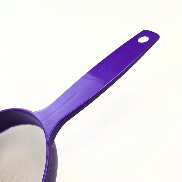 DUPLICADO - Peneira de Plástico Pequena 12 cm Roxa