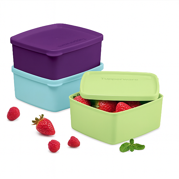 Kit Tupperware Jeitosinho 400ml 3 peças