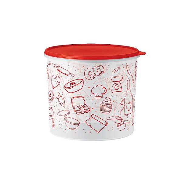 Tupperware Caixa Receitas 6,5 Litros