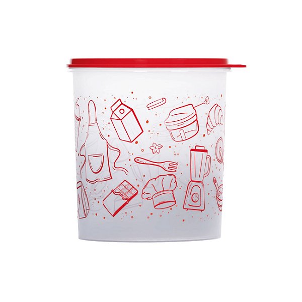 Tupperware Caixa Receitas 3,7 Litros