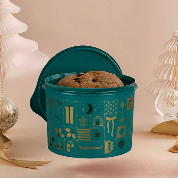 Tupperware Tupper Caixa Natal Mágico 2,4 Litros Mistério