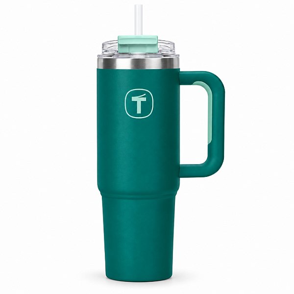 Tupperware Copo Térmico Big T com Canudo 1,1 litro Mistério