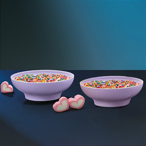Kit Tupperware Tigelinha Ideal 400ml Sorbet 2 peças
