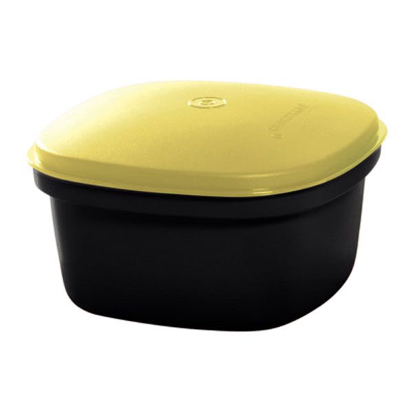 Tupperware Travessa Quadrada Actualité 2,5 litro Preto Amarelo