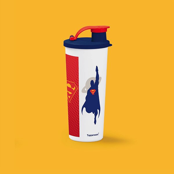 Tupperware Copo com Bico Superman 470ml