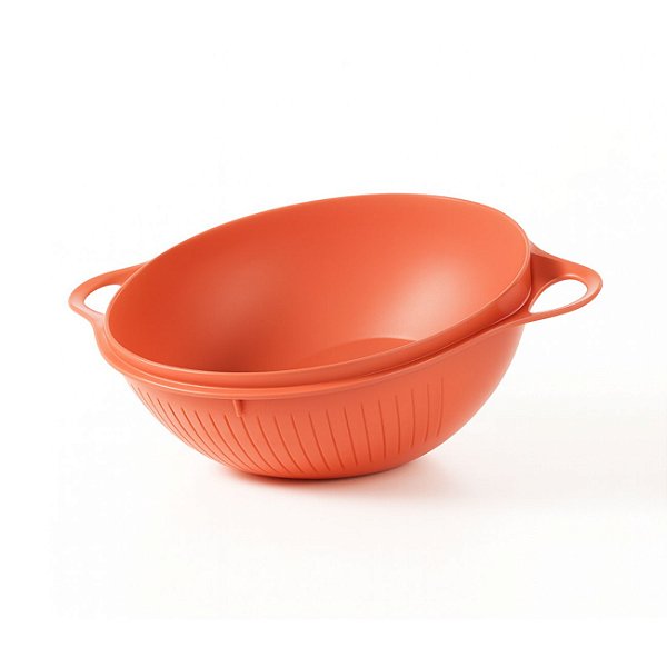 Tupperware Multi Escorredor de Alimentos 1,7 litros Laranja