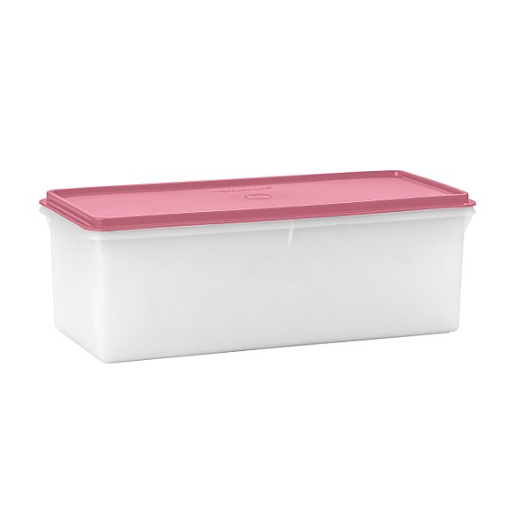 Tupperware Mega Caixa 6 litros Rosa Leitoso